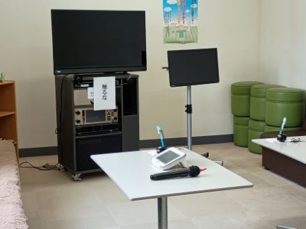 カラオケルームのJOYSOUND